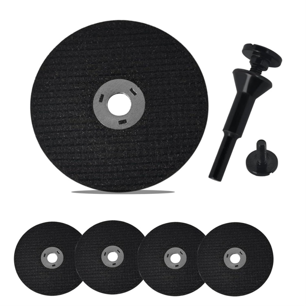 3 Inch Cut Off Wheels With 1/4 Mandrel Kit,Cutting Cutter Discs 3/8 Arbor Hole 5Pcs+1Pack 4851335098653