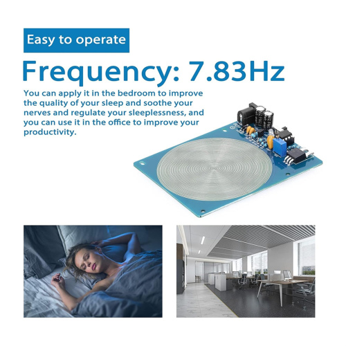 7.83Hz Waves Generator,Ultra-Low Frequency Pulse Audio Resonator USB Interface with Indicator Light on Off A 2