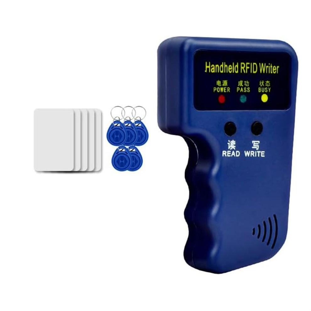 Photos - Hard Drive (HDD) Jehiatek 125KHz Proximity ID Duplicator for HID, AWID, ParadoxCards/Keyfobs, Handheld RFID Writer, 5 Writable Key Fobs A 