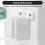 12pcs Wire Shelf End Brackets, Heavy Duty Closet Shelves Brackets Wall Mount Corner Support Bracket 6
