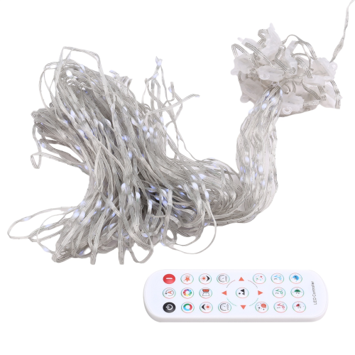Smart Curtain Lights Bluetooth App Control RGB LED String Waterproof Fairy Light USB DIY Display Room Decor