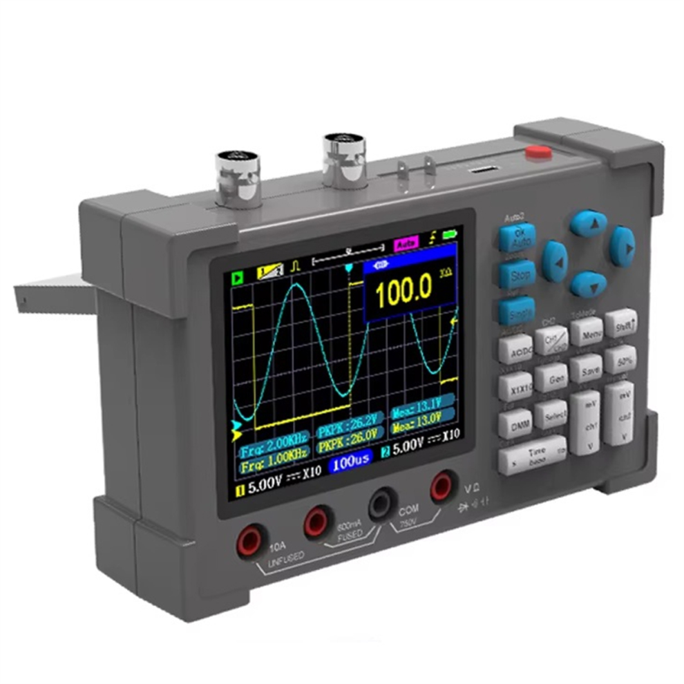 3In1 Dual Channel 250Msa/S Sampling Rate 3.2Inch Digital Oscilloscope 4851335004692