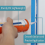 2PCS Caulking Tool, 10:1 Thrust Ratio, Caulk Tool No Drip, Hand for Glass Glue and Silicone 7