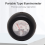 2 in 1 Illuminometers & Thermometer METER LUX Pointer Type Luxmeter Luminance Temperature Test 6