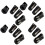 15pcs Octagonal Carpenter Pencil Sharpener Square Oval Pen Manual Black 8