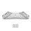 Furniture Corner Connector Steel Angle Frame Shelf Support Chair Cabinet Universal 1