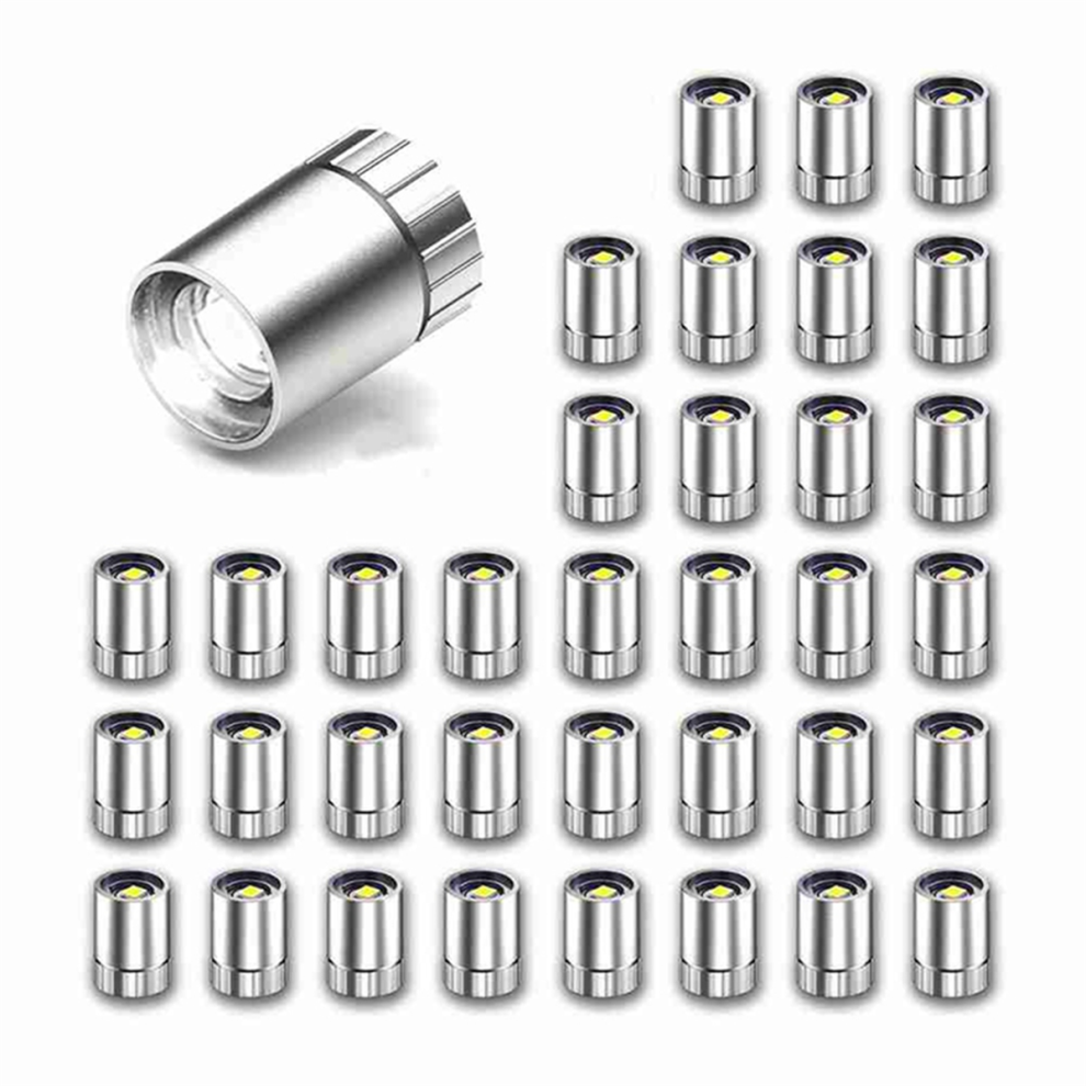 36Pcs Miniature Lights For Dollhouse,Miniature Led Handcraft,Mini Spot Battery Operated(Cold ) White 4851335008652