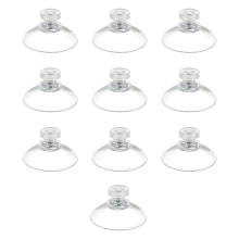 10pcs 40mm Suction Cup with -Screw and Knurled Nut, Thread, Sucker Pads for Glass Table Top