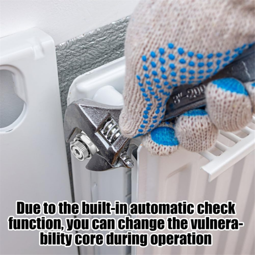 Fully Automatic Air Vent Auto Cut-Off Self Bleeding Radiator Valve 1/2inch for Heating Systems 2
