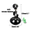 Laser-Positioning Bracket Laser-Module Fixing 360-Degree Adjustable Positioning 22mm 6