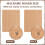 Macrame Board Set, and Metal Adjustable Stand, Supplies Double Sided Grid Project 5