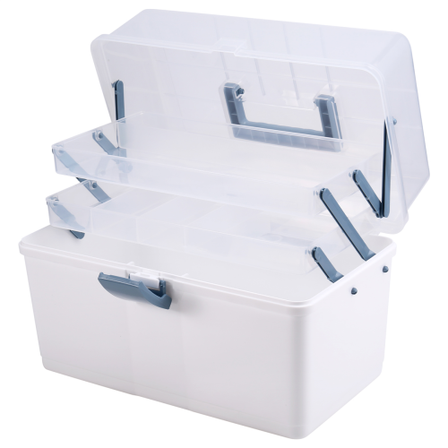 Portable Multifunctional Tool Box Hardware Storage Large Capacity Electrician Maintenance Toolbox Sorting 2