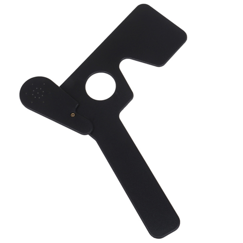 Eye Shield for Vision Test and Optometry Spoon Eyesight Adjustment Ruler