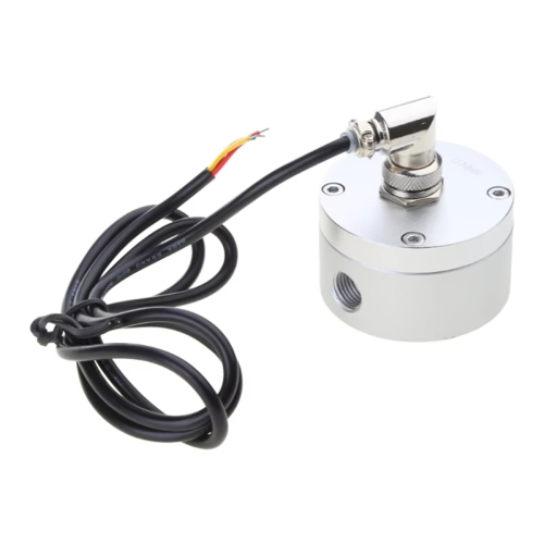 DN10 Flowmeter Gear Oil Flow Meter Sensor Liquid for Petrochemicals High Performances 2