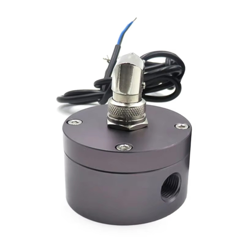 DN10 Flowmeter Gear Oil Flow Meter Sensor Liquid for Petrochemicals High Performances