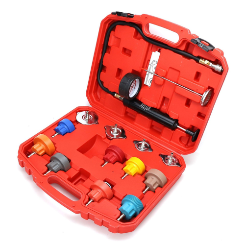Coolant Pressure Tester Kit Leak Radiator Portable Cooling System 1