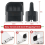 2pcs Black Cutter Wrapping Paper Replaceable Blade Roller Cutting 5