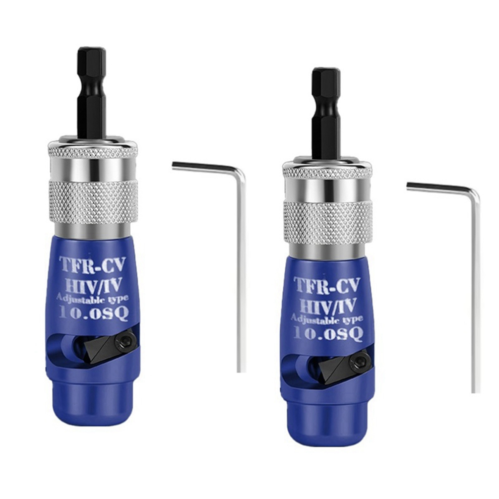 2Pcs Portable Electrician Wire Stripper Kit For Quickly Stripping Alloy Tool 10.0Mmâ² 4851335024621