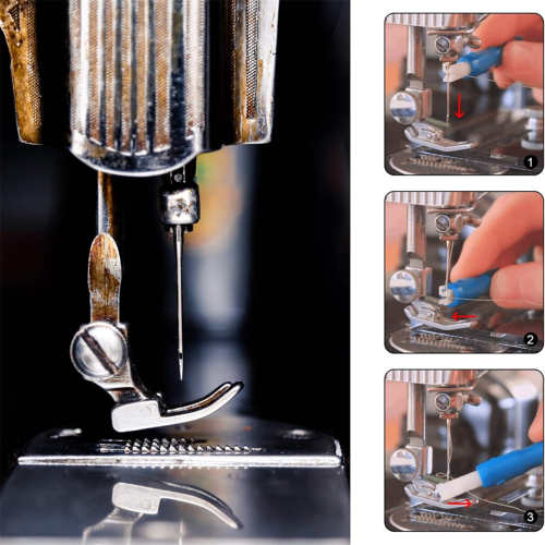 100PCS Sewing Machine Needles Regular Point Needle for Singer , Assorted Size 65/9, 75/11, 90/14, 100/16, 110/18 2