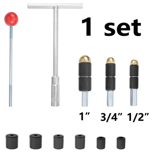 Pipe Water Stopper Kit,Copper Tool Stop Needle for Plugging Repair Plumbing 2