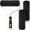 3pcs Drywall Compound Roller Cover with 1pc Paint Frame, Texture Brush for Putty, Coating 7
