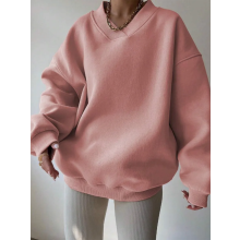 (L)Hoodies for Women Loose Knitted Hooded Collar for Autumn and