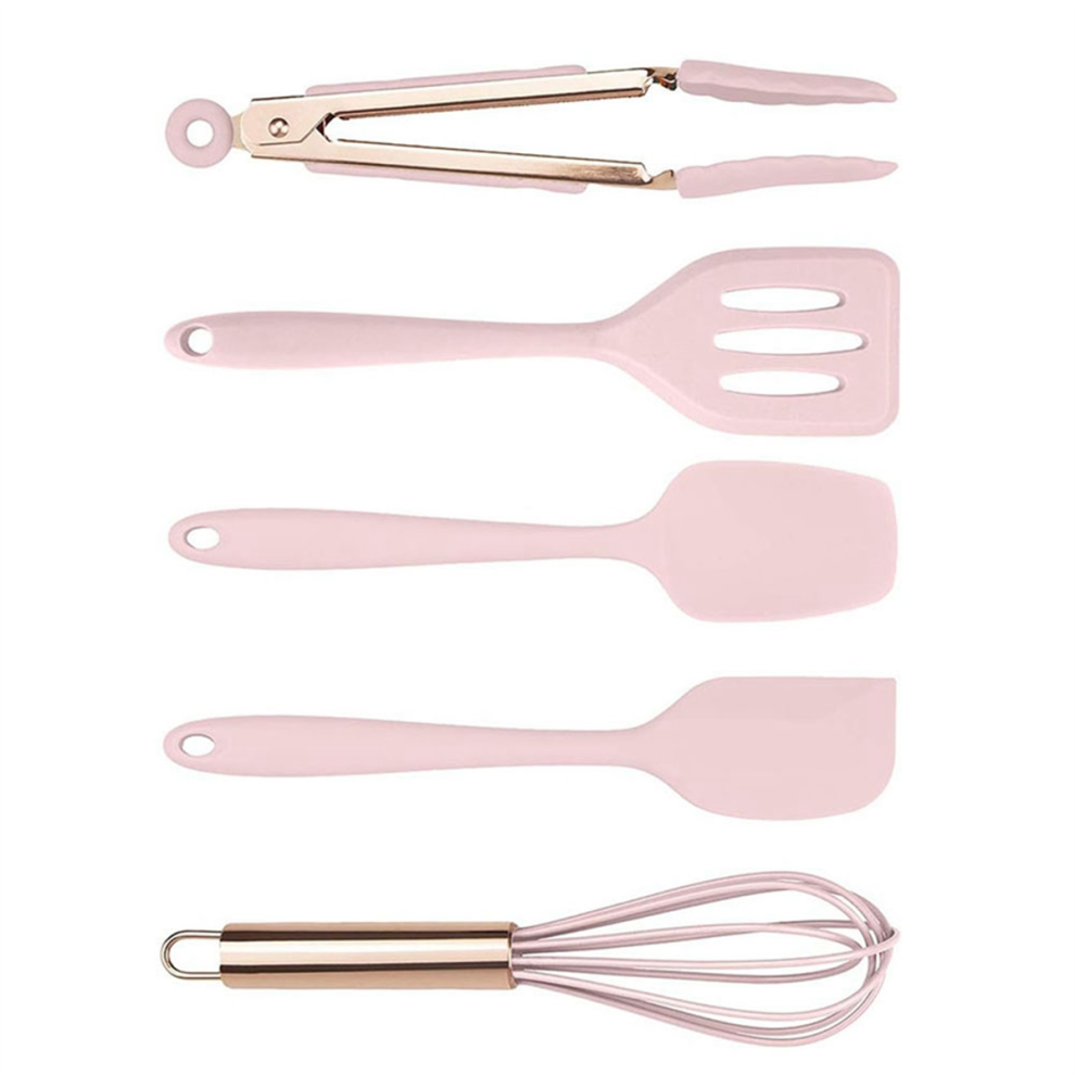 Jehiatek Silicone Cooking Utensils Kitchen Utensil Set For Nonstick Cookware