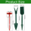 Mini Seed Spreader Kit, Set, Sower Handheld for Tiny Seeds Lawn & Garden Spreaders 4