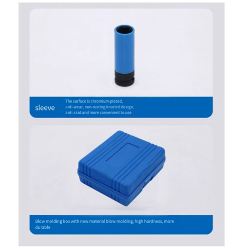 Drive Wheel Protector Impact Sleeve Set, Durables Plastic Sleeve, Colored Tire Auto Repair Tools Black 2