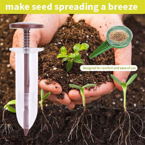 Mini Seed Spreader Kit, Set, Sower Handheld for Tiny Seeds 1