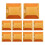Road Reflective Marker , Double Side Pavement Plastic Asphalt Stud -- 10 Pieces 8