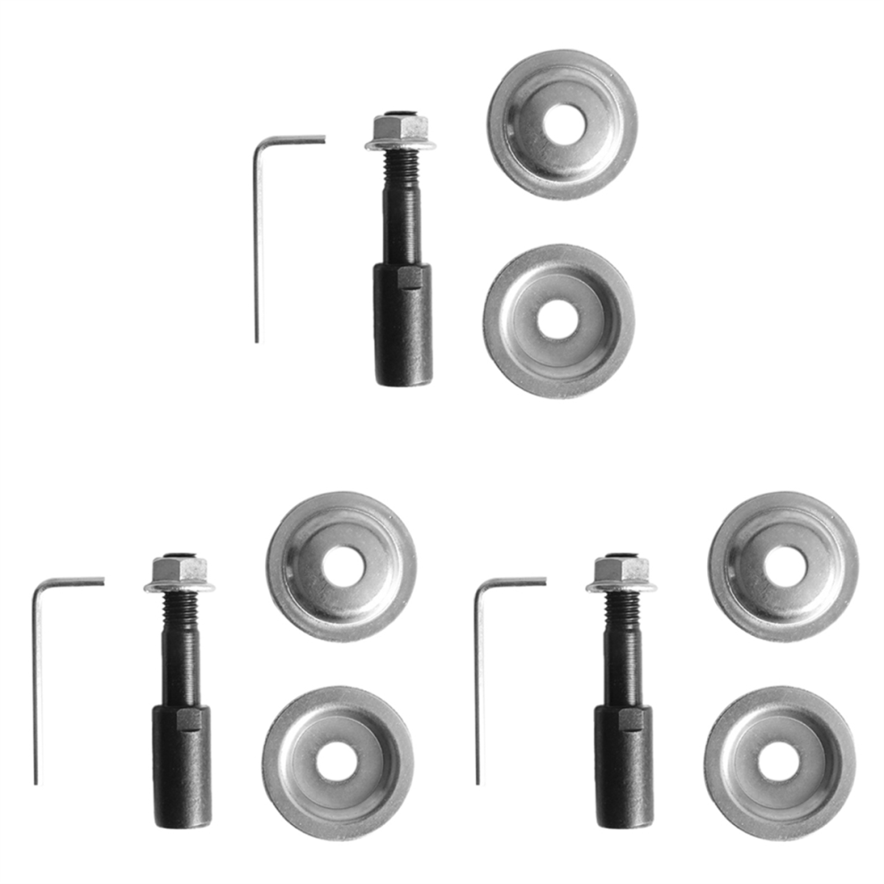3 Sets Of Grinding Wheel Connection Shaft For 775 Motor Polishing And Rods 8Mm 4851335034750