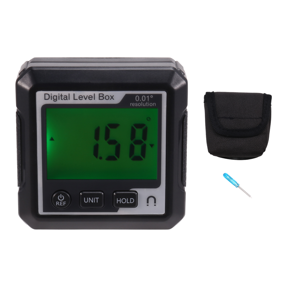Digital Electronic Level Angle Fnder 90Magnetic Inclinometer Protractor Precision Measuring 4853736895527