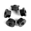 Hex Nuts 12PCS, Assortment Kit,8mm Screw Hardware Fastener Tool for Decorating Outdoor Pergolas 4