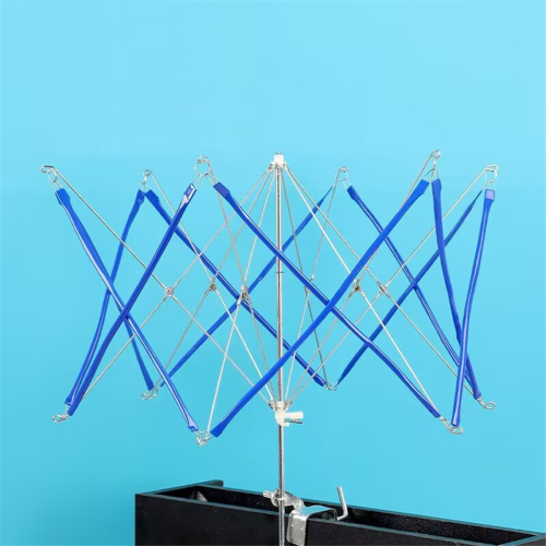 Wool Umbrella Stand Support Hand-Cranked Adjustment Winder Knitting Tool 2