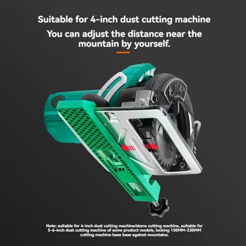 Adjustable Cutting Machine Base Guide Wood Portable Saw Rail for Precision and Milling 2