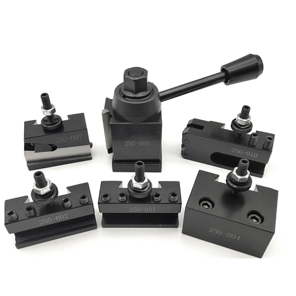 Quick Change Tool Holder Set 250-000/250-001/250-002/250-004/250-007/250-010 Wedge Type For Lathe Tools 4853736804505