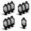 10-Pack Small Targets Portable Practice Rotation for Training 7