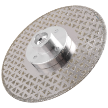 M14 Vacuum Brazed Diamond Cutting Wheel Saw Blade, Double Sides Disc, Marble, Concrete, Ceramic Tile 125mm
