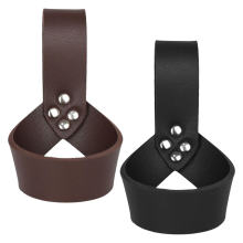 Pack of 2 Belt Stand, Broadsword Belt, Sword Adjustable Leather Sheath, Retro Buckle Stand