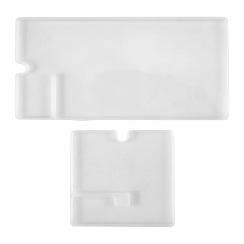 Jehiatek Phone Holder Epoxy Resin Mold Cellphone Bracket Kit Mobile Stand Silicone Mould Diy Making Casting Tool