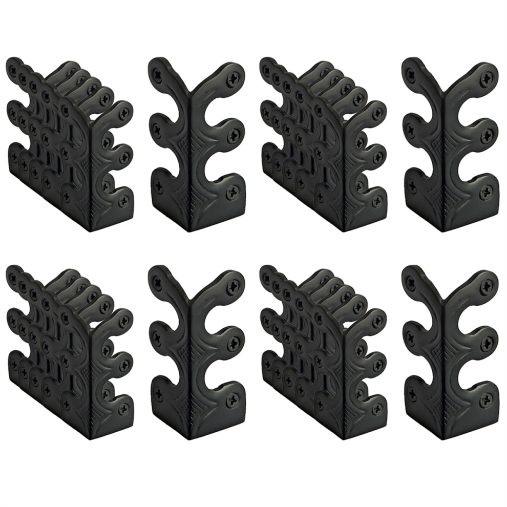 Baseboard Corner Protectors,24 Skirting Board Protectors,Vintage Decorative Protector Cover For 4853736816058