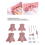 18Pcs Knitting Machine Adapter Set Replacement Tools for 22 32 40 48 and , Needles Accessories 7