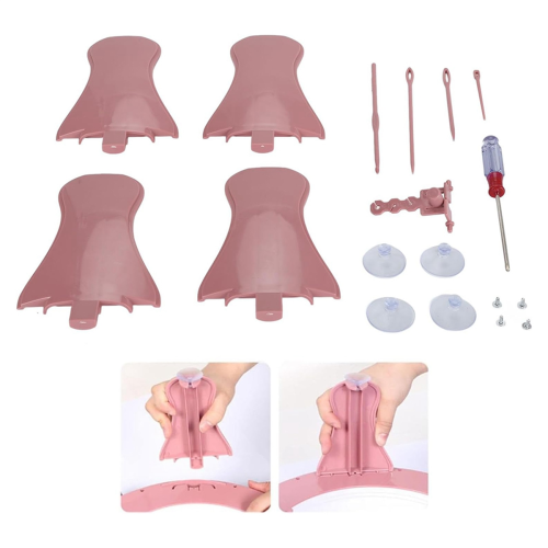 18Pcs Knitting Machine Adapter Set Replacement Tools for 22 32 40 48 and , Needles Accessories 2