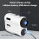 -600 Golf Perambulator Intelligent Reminder Rangefinder USB Charge Magnification Telescope Range Finder A 7
