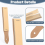 20 Pcs Sandpaper Pencil Sharpener, Art Sharpener Sketch Pastel 5