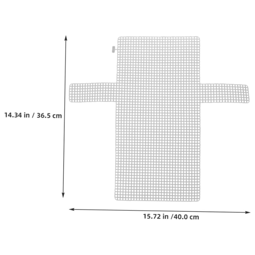 10pcs DIY Handcrafted Mesh Canvas Sheets for Crochet Projects Plastic Weaving Lining Purse Making and Embroidery 1