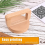 Wood Baren for Printmaking,Beech Block Printing Tool Hand Linoleum 3
