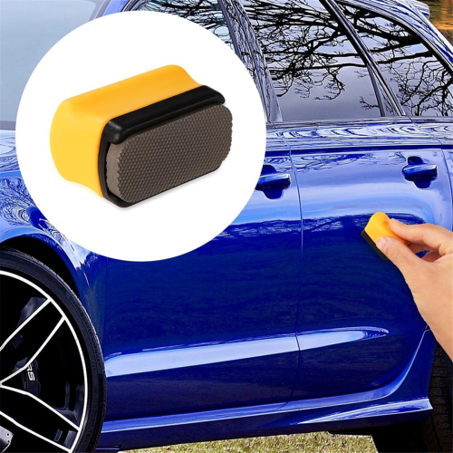 Denibbing File with Handheld Device, Double-Sided Grinding Mini Tools Car Paint Remover Tool Adjustable 2