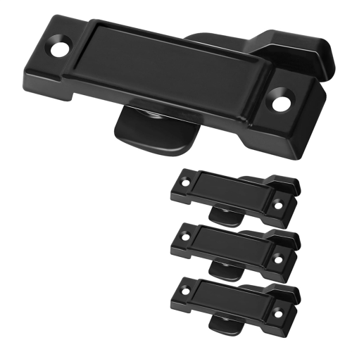 4 Pcs Window Replacement Sash Lock-2-1/4 Inch Mounting Hole Centers Lock,Black Lock 2